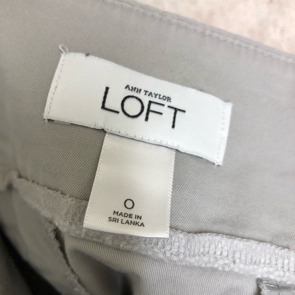 Loft Grey Pencil Skirt - 0 - Picture 3 of 7